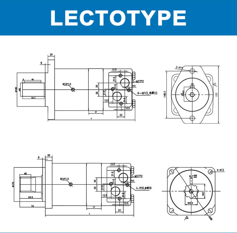 BMT wheel hydraulic motor