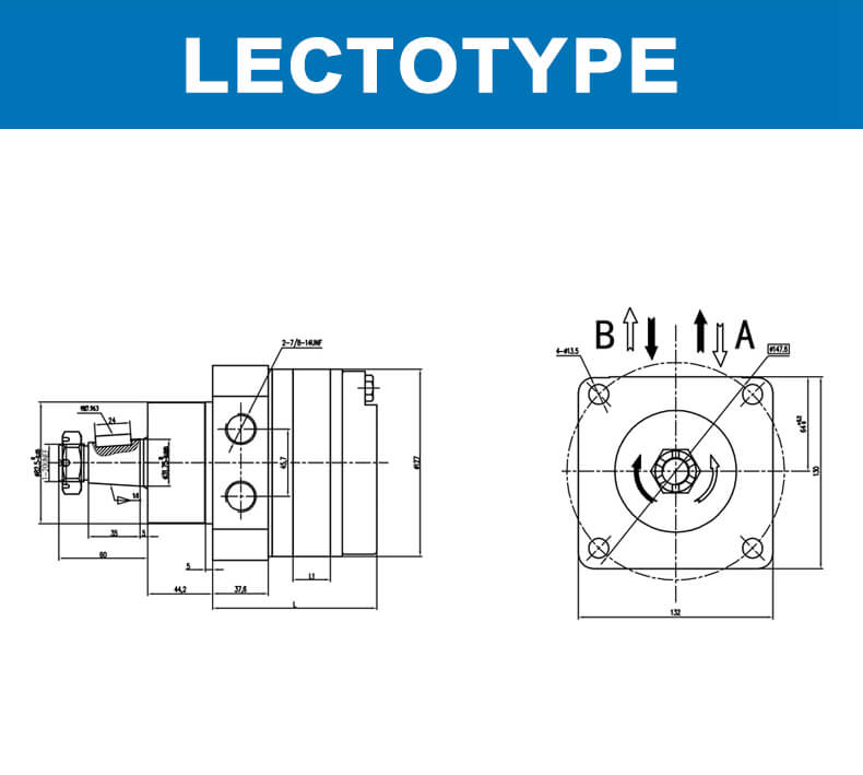 BME series hydraulic motor